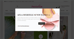 Desktop Screenshot of pantofica.ro